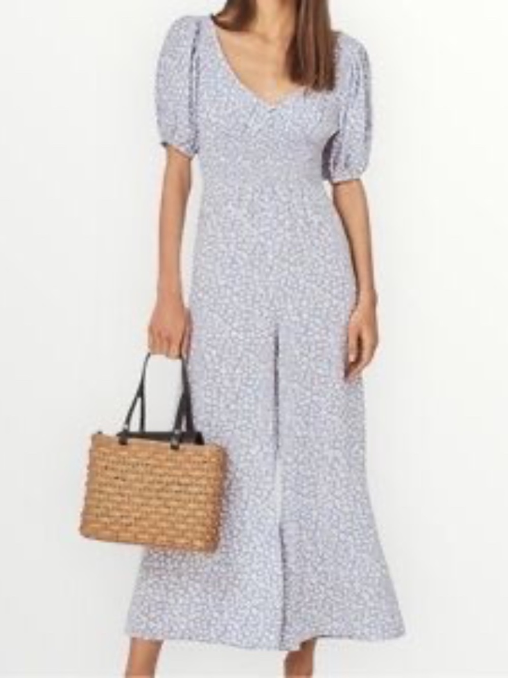 Auguste The Label Ditsy Floral Jumpsuit Dean Juliette Wide Leg 10
